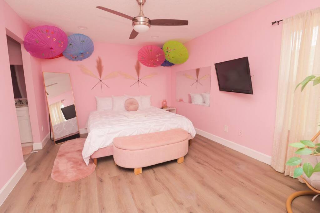 The Pink House Orlando Villa Exteriör bild